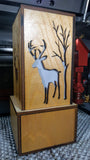 Deer with Tree LED Lamp