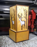 Deer with Tree LED Lamp