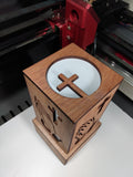 Praying Hands with Cross LED Lamp