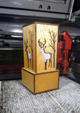 Deer with Tree LED Lamp