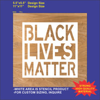 Black Lives Matter Stencil