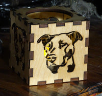 Pitbull Votive Cube