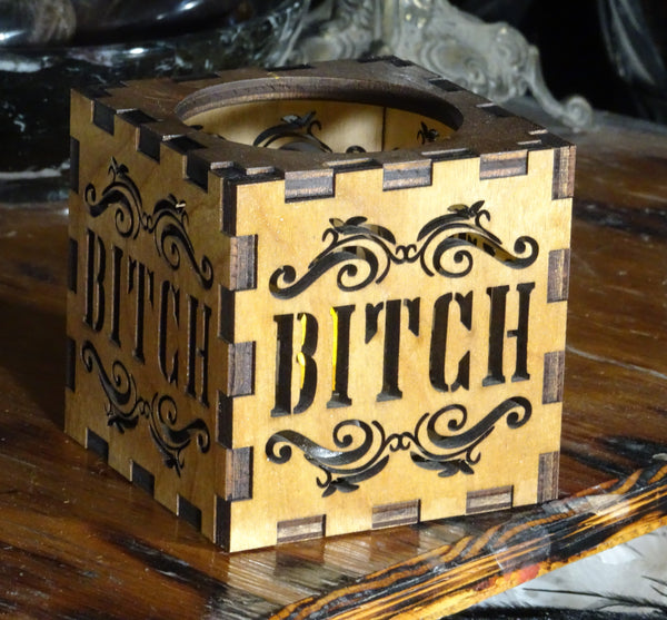 Bitch Votive Cube