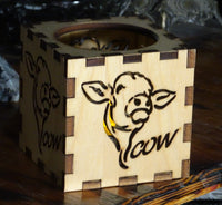 Cow Votive Cube