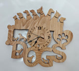 Dogs Clock