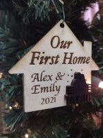 Our First Home Ornament